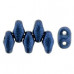 Abalorios Matubo MiniDuo 2.5x4mm Metallic suede - blue